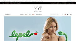 Desktop Screenshot of myboutiqueitalia.com