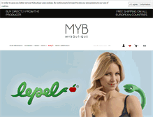 Tablet Screenshot of myboutiqueitalia.com